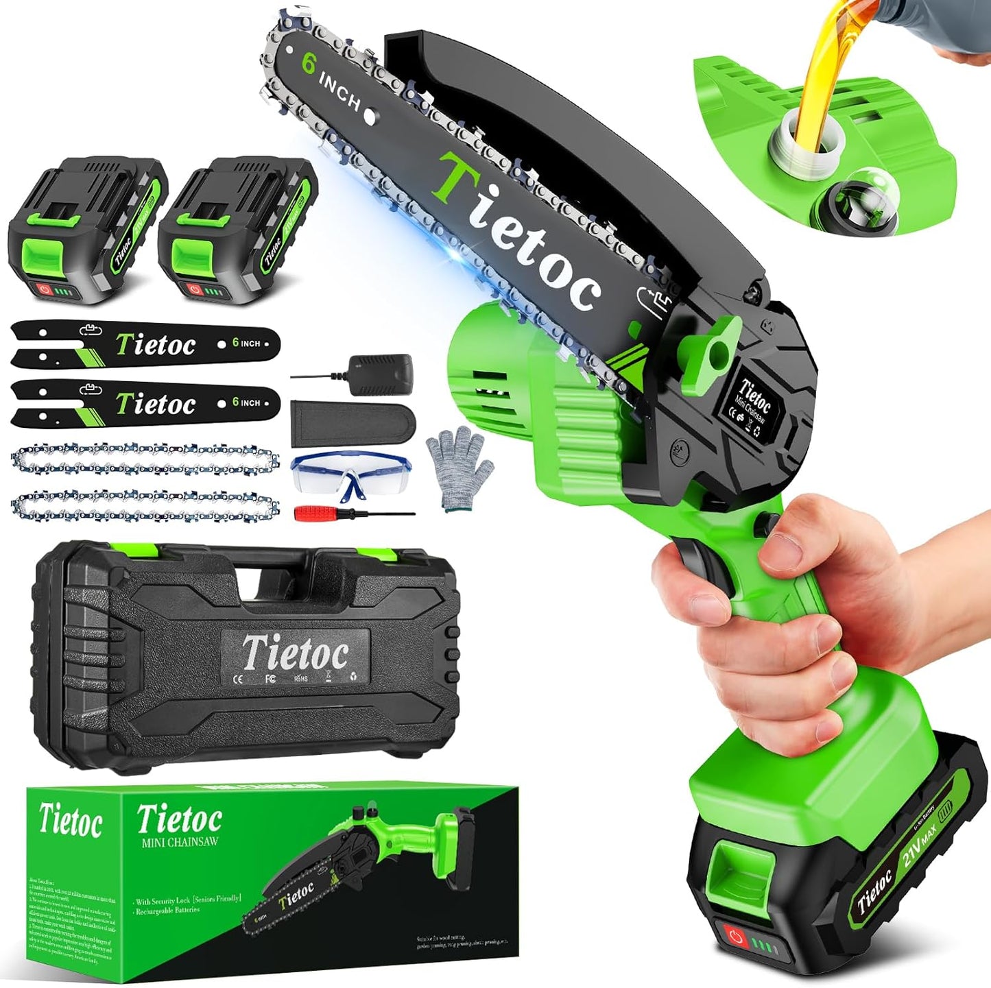 Tietoc 6-Inch Mini Chainsaw
Tietoc Cordless Mini Chainsaw
Tietoc Electric Mini Chainsaw
Tietoc Battery Powered Chainsaw
Tietoc Portable Mini Chainsaw
Tietoc Handheld Electric Chainsaw
Tietoc Tree Pruning Chainsaw
Tietoc Garden Mini Chainsaw
Tietoc Wood Cutting Chainsaw
Tietoc Rechargeable Mini Chainsaw
Tietoc 6-Inch Cordless Chainsaw
Tietoc Compact Electric Saw
Tietoc Pruning Saw with 2 Batteries
Tietoc Mini Chainsaw for Tree Trimming
Tietoc Lightweight Cordless Chainsaw
Tietoc Outdoor Power Tool
Tietoc Ele